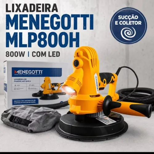 Lixadeira de Parede Menegotti PRONTA entrega