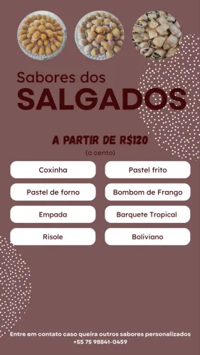 Salgados de festa