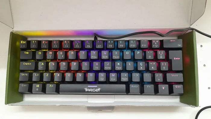 Teclado Gamer mecânico TGT Sherman V3 C1, TGT - SHRC - BR01