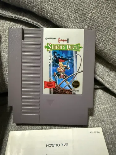 Castlevania 2 - NES Original - Com Manual