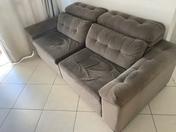 Sofá retrátil 2,40m BARATO!!!