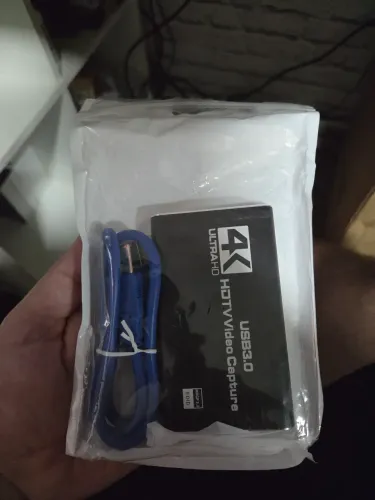 Placa de Captura 4k para lives ou gravar gameplay 
