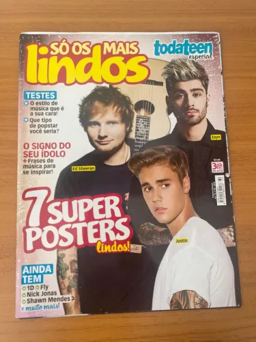 Revista Todateen especial - 7 SUPER POSTERS Só os mais lindos