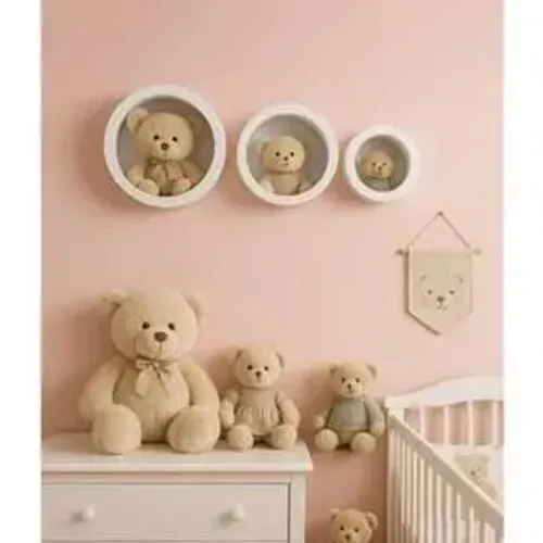 Trio nicho decorativo parede