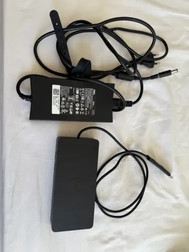 Dock Station Dell D6000 Universal + Fonte 130W - Ótimo Estado