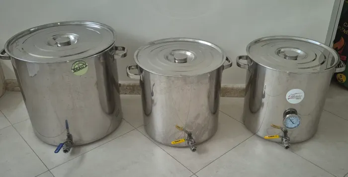 Panela aço cerveja