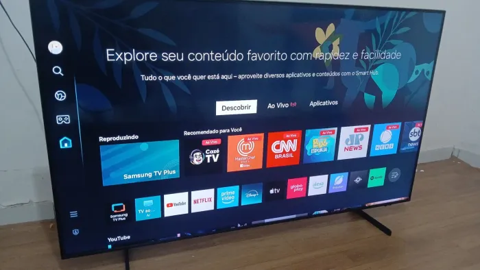 Tv smart Samsung 55 polegadas Qled 4k com Alexa 