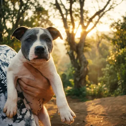 American bully fêmea 