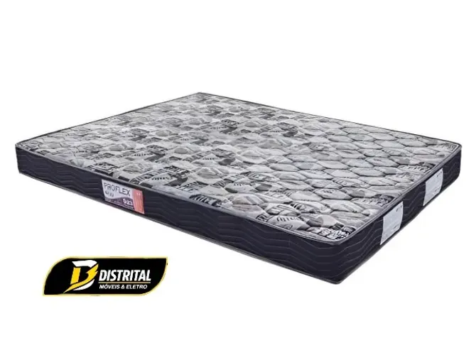 Colchão Casal Espuma proflex D23 Pronta Entrega 138x188x14
