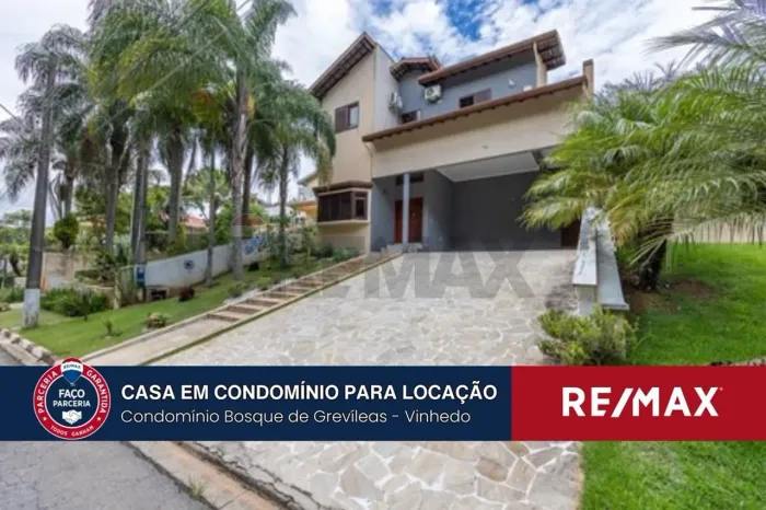 Casa com 5 quartos (2 suítes) e área gourmet ampla no Condomínio Bosque de Grevileas - Vin