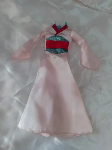 Vestido para bpneca princesa Mulan 