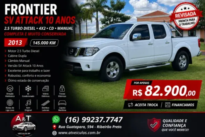 Nissan Frontier XE CD 4X2 2.5 TB Diesel 2013