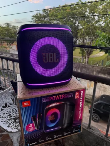 JBL ENCORE 2 com 2 microfones 