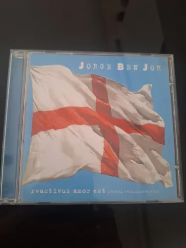 CD Jorge Ben Jor Reactivus Amor Est original novo mpb
