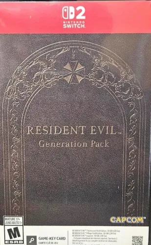 Resident Evil Generatiin Pack usado em estado de novo 