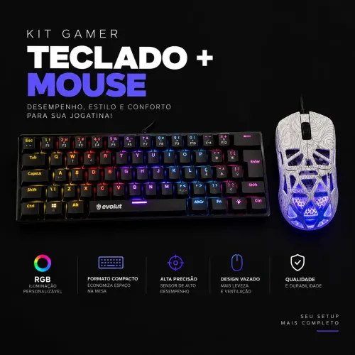 Vende-se teclado + mouse