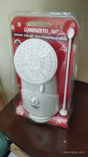 Ducha Top Jet Multitemperaturas Lorenzetti 220v 6400w