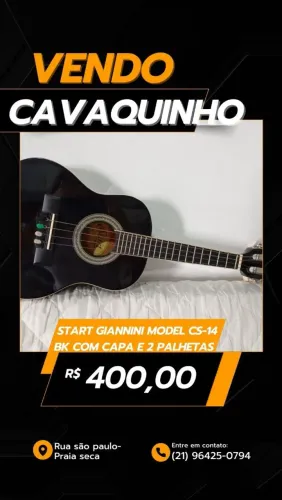 Vendo cavaquinho 