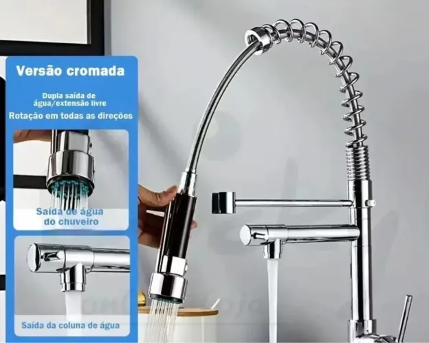 Torneira Gourmet Cozinha moderna