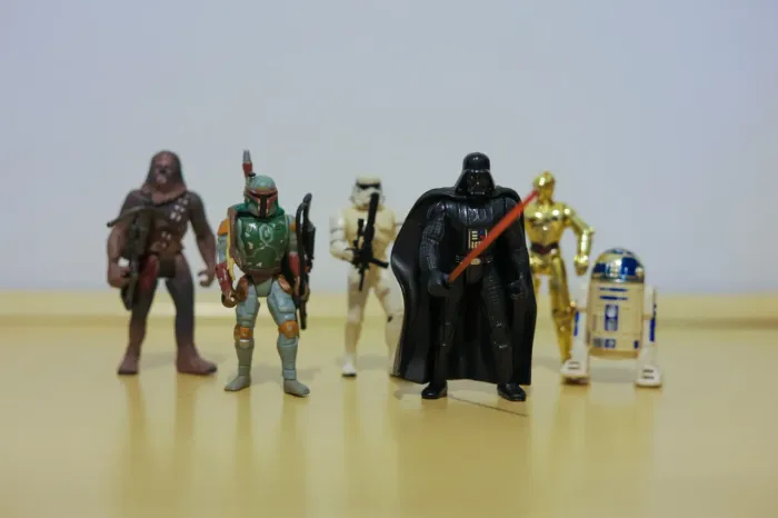 Bonecos Darth Vader, Boba Fett & Outros. Kenner 1995 Potf2 (Usado)