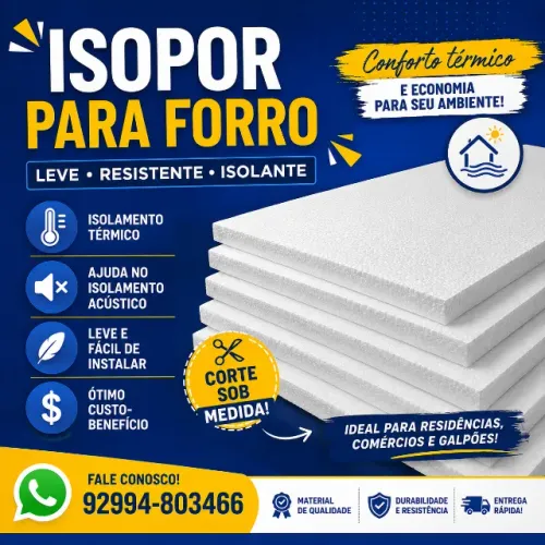 ? Isopor para Forro de Alta Qualidade