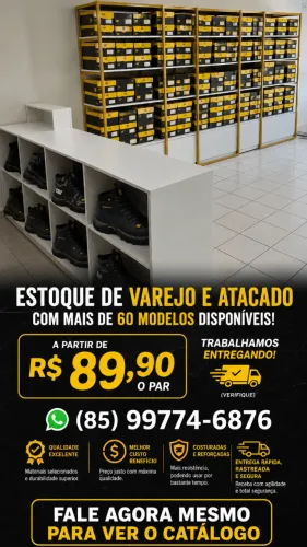 Botas cat Premium - médio e curto