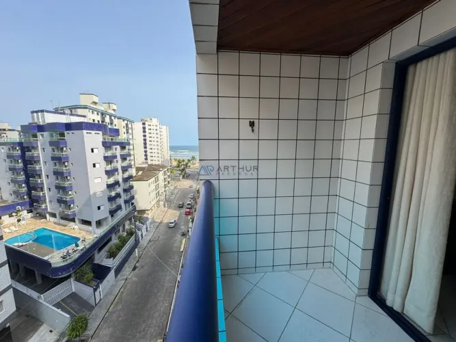 Apartamento 02 dormitórios - Vista Mar - Mobiliado - Bairro: Ocian