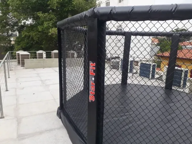 Ringue Estilo Octógono Mma Para Centro De Treinamento