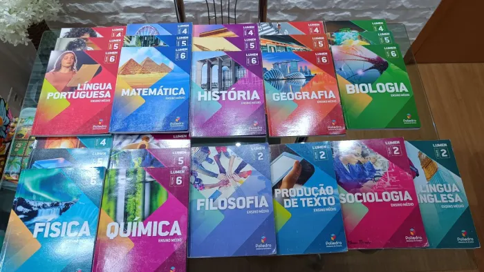 Livros Ensino Médio _ 2 ano _ Coleção Lumen_ POLIEDRO