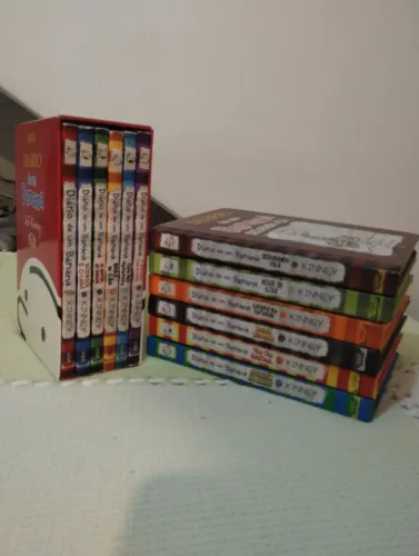Coleção Diário de um Banana (Box do 1 ao 6 Capa Mole) 7 ao 12 Capa Dura