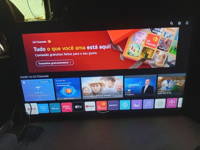 TV LG 43 polegadas cristal