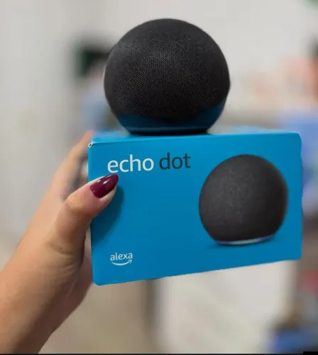 Alexa Echo Dot 5 Lacrada Original Disponível A Pronta entrega