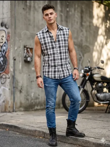 Colete xadrez ralph lauren tamanho g masculino