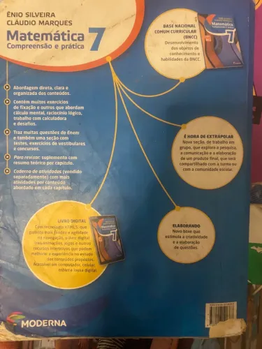 Livro matemática 7 ano telaris