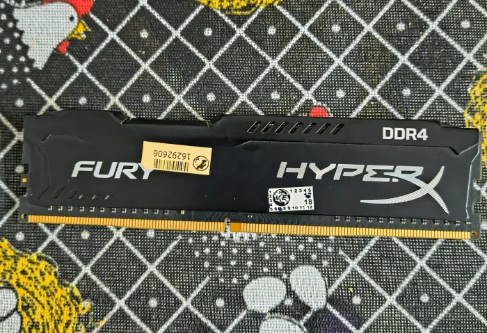 Memória Ram 8 Gb DDR4 HyperX Fury