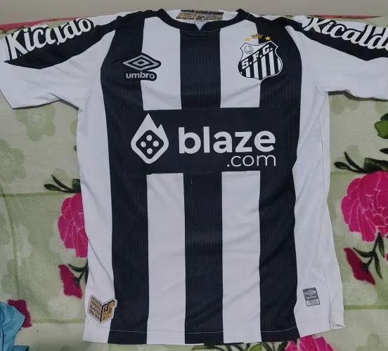 Lote de Camisas de Futebol - Santos, Avaí, Red Bull Bragantino, Marcílio Dias e Barra