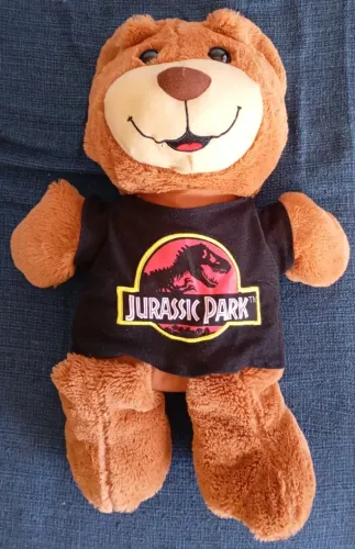 Ursinho De Pelúcia Jurassic Park Universal Studios Importado
