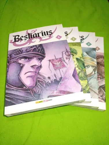 Bestiarius Mangá Vol. 1 ao 4