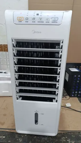 CLIMATIZADOR DE AR FRIO, DE MOSTRUÁRIO EM PERFEITO ESTADO Midea Branco 220V