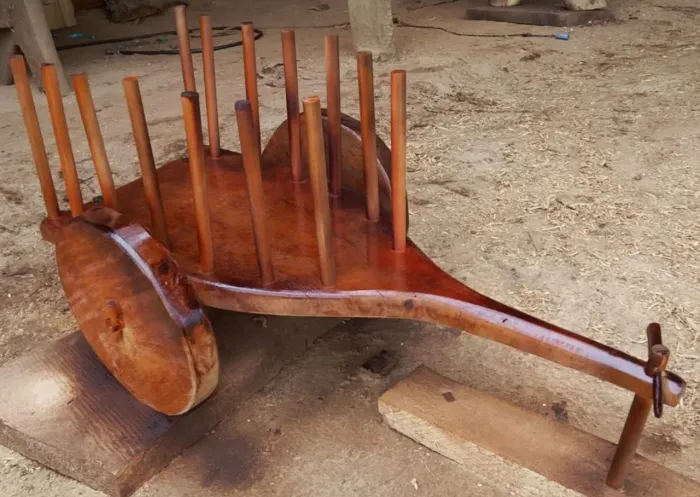 Carro de boi rústico
