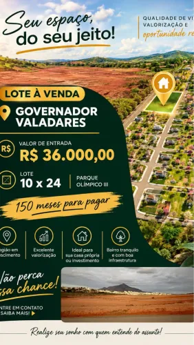 Vendo lote - ou passo financiamento