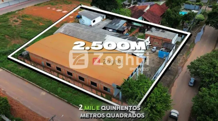 Galpão 700m² / área total 2500m² à venda, Lagoa, Porto Velho, RO
