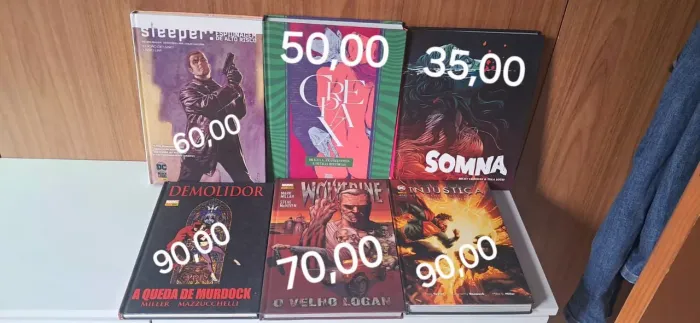 Venda e troca de Hqs
