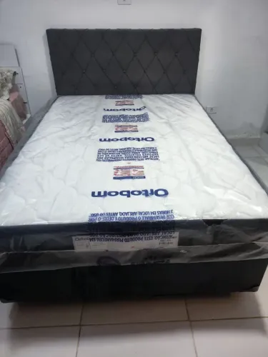 Cama de casal Ortobom
