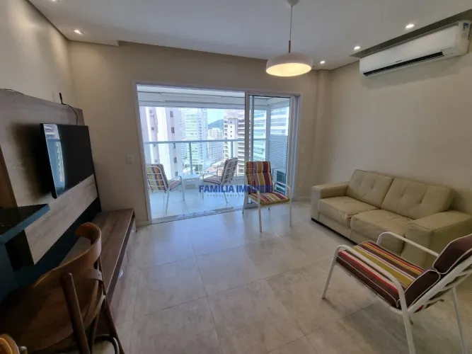 Apartamento para alugar 1 quarto mobiliado Ponta da Praia Santos