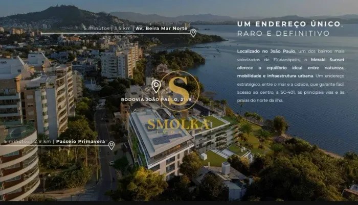 Aptos luxuosos e exclusivos com infraestrutura completa com vista para o mar!