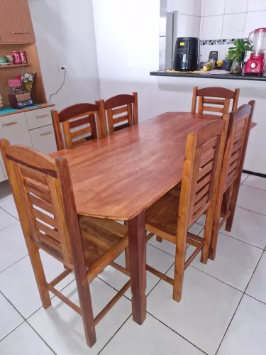 Mesa de Jantar 6 Cadeiras