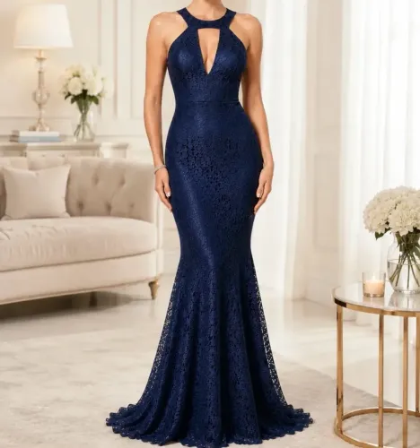 Vestido sereia para madrinha