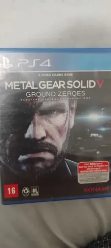 Jogo PS4 METAL Gear SOLID V Ground Zeroes