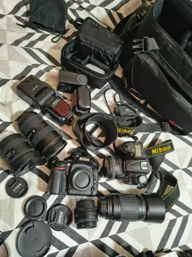 KIT FOTOGRAFIA NIKON - EQUIPAMENTOS PROFISSIONAIS | VENDA COMPLETA OU AVULSA